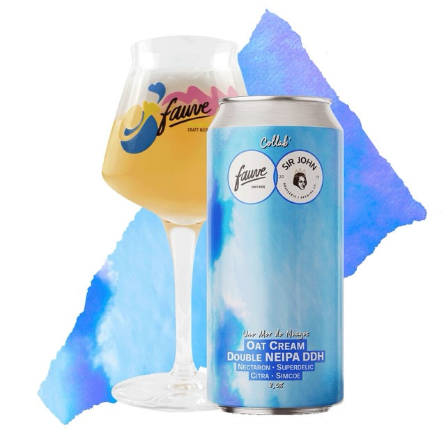 Une Mer de Nuage - Oat Cream Double NEIPA DDH Nectaron, Superdelic, Citra, Simcoe  - 44cL