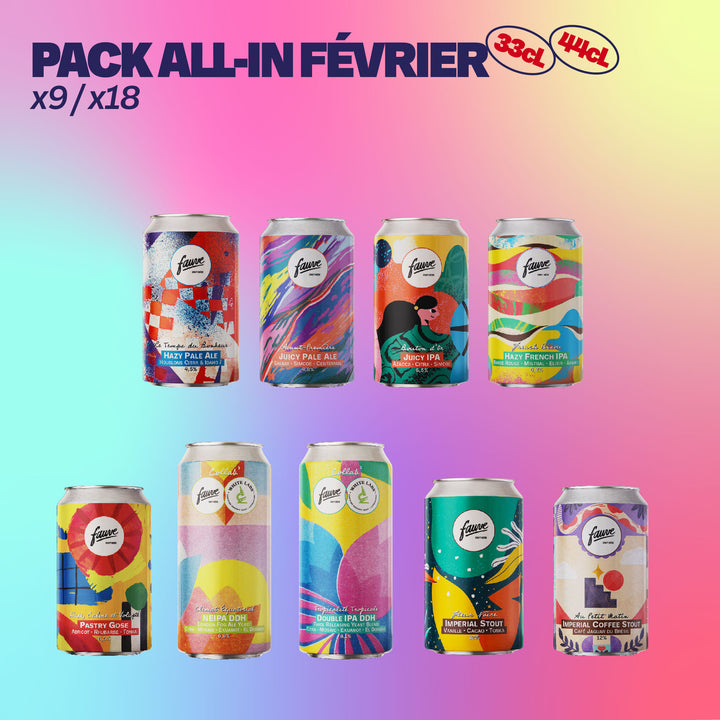 Pack ALL IN février 2024 - 11 refs