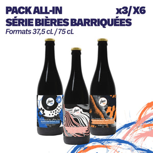 Pack ALL-IN série bières barriquées - 3 nouvelles refs