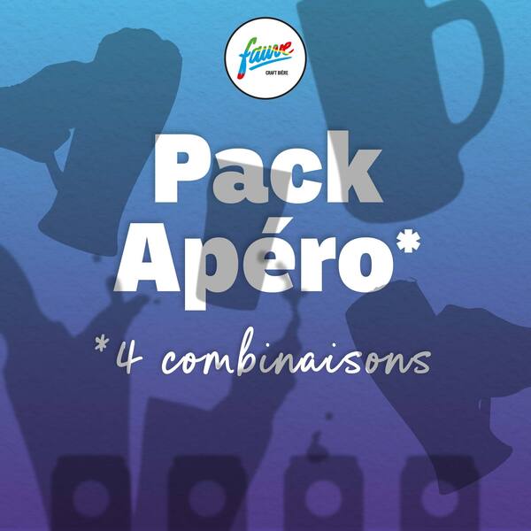 Pack Fauve Apéro : IPA - LAGER - SOUR