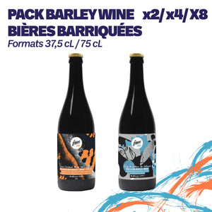 Pack Barley Wine bières barriquées - 2 nouvelles refs