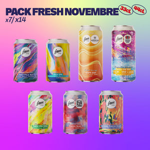 Pack fresh novembre 2023 - 7 refs