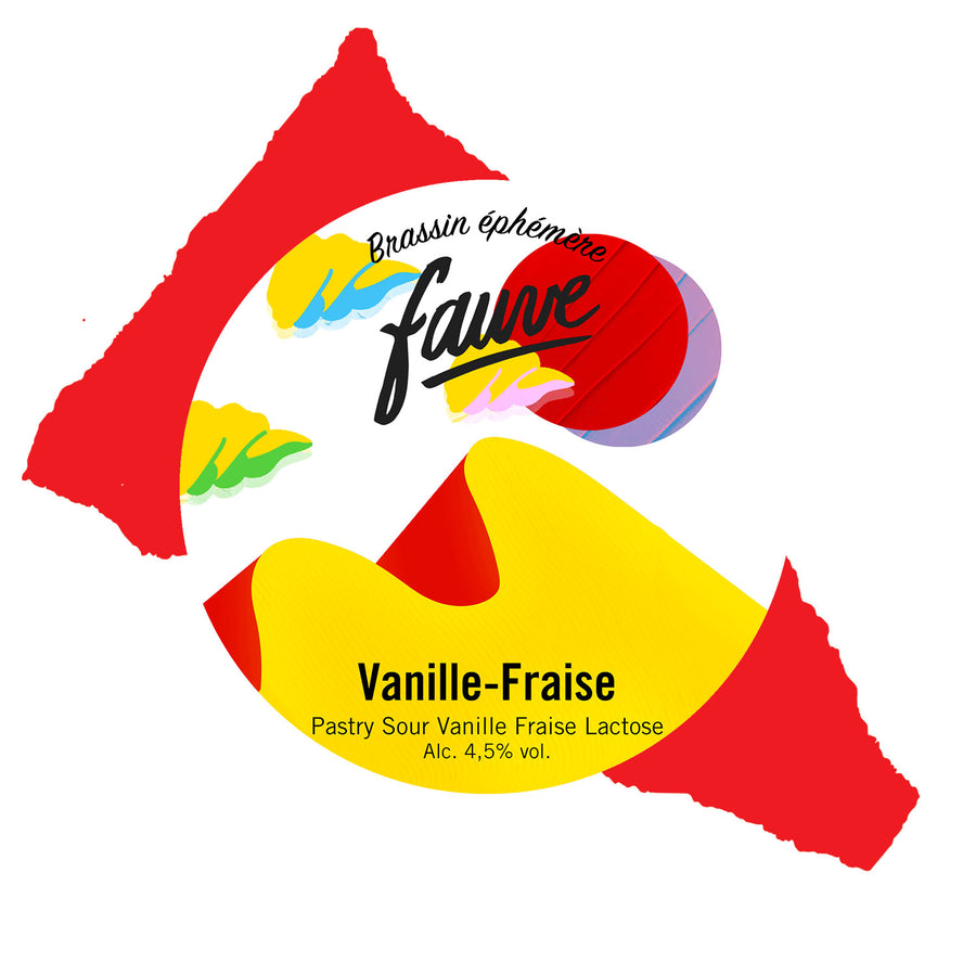 Vanille-Fraise - Pastry Sour Vanille Fraise Lactose